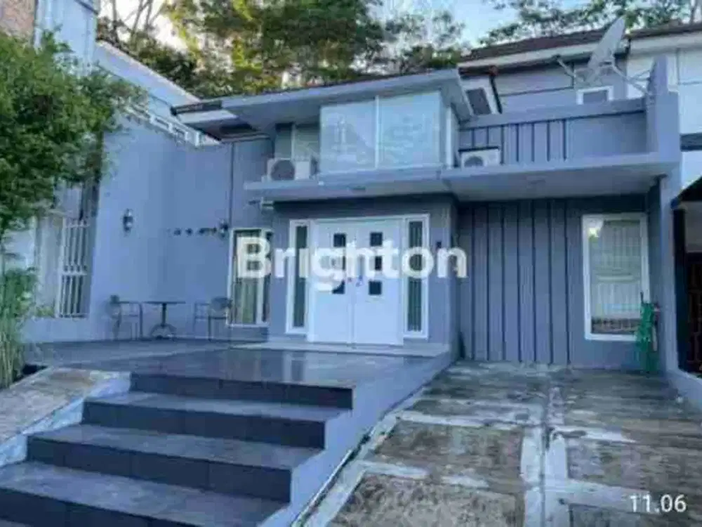 DISEWAKAN RUMAH FULLFURNISH TENGAH KOTA BERNUANSA MINIMALIS LOKASI DALAM PERUMAHAN CBI AMAN NYAMAN HARGA NEGO