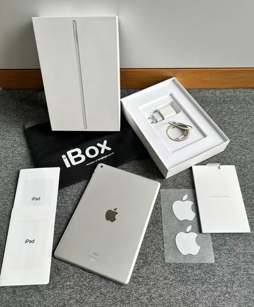 IPad 9 64GB iBoX Fullset Original Mulus Like New Normal No Minus