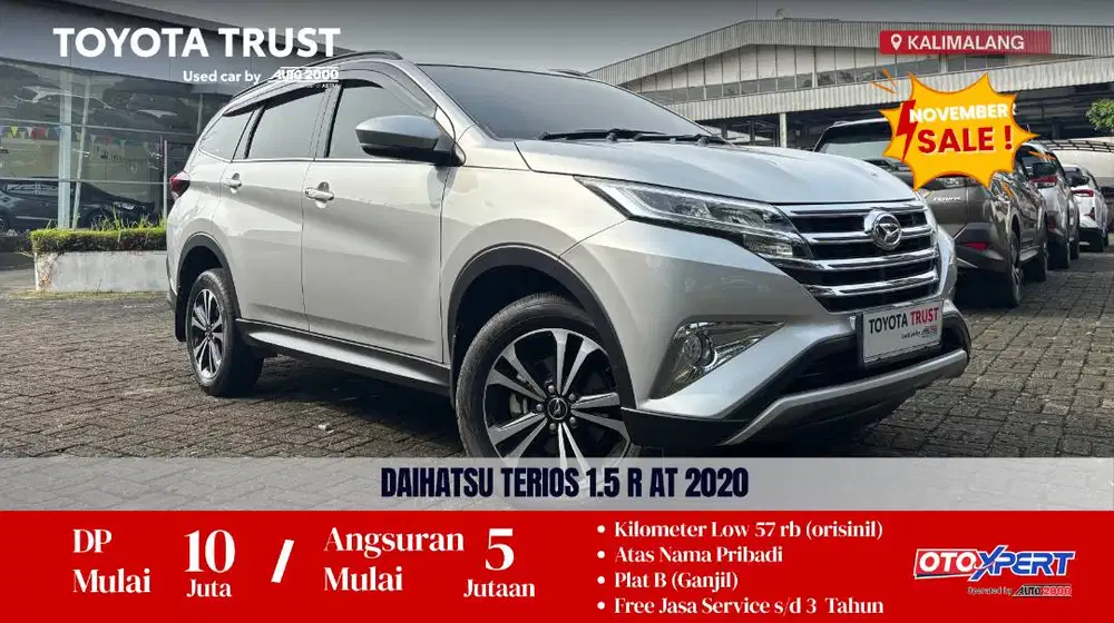 DAIHATSU TERIOS 1.5 R MATIC 2020 (DP MINIM)