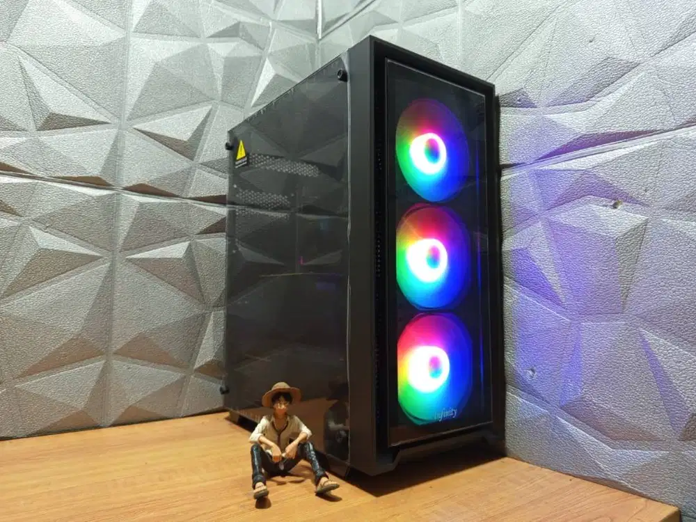 PC Gaming Intel Core i3 12100F RAM 16GB SSD 256GB RTX 3050 6GB GDDR6