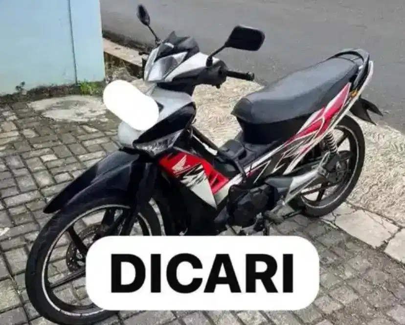 Di Cari Supra X 125 Double Disk DD Tahun 2009 Ke Atas Supra X 2011