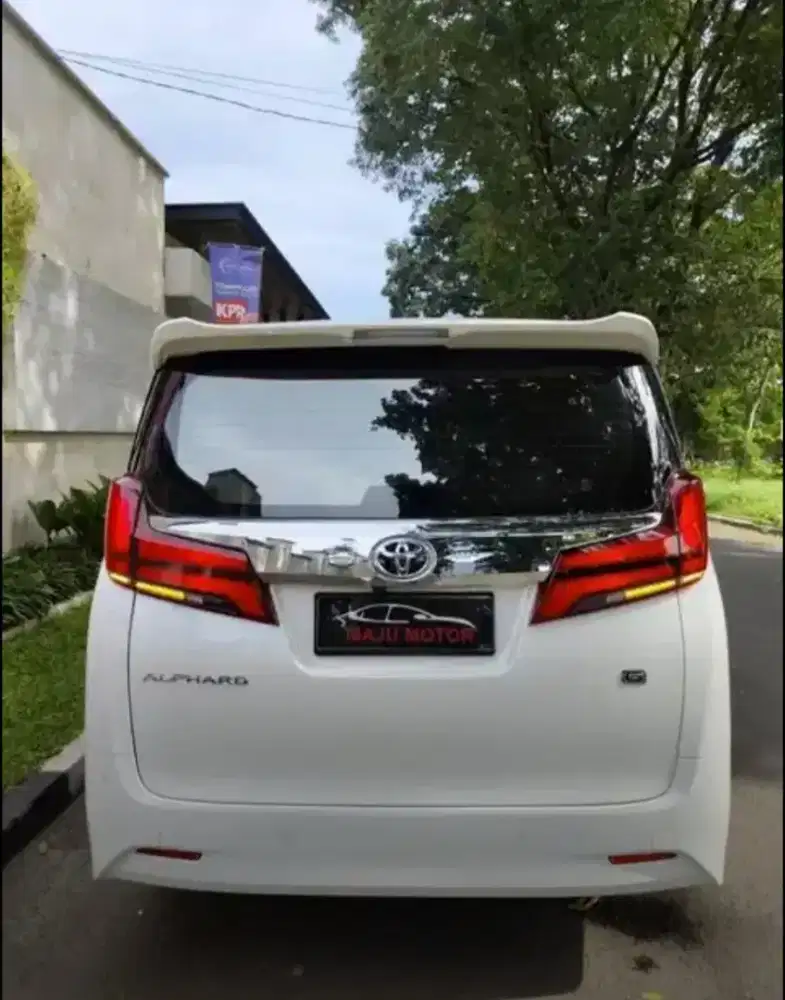 Toyota Alphard 2022 Bensin