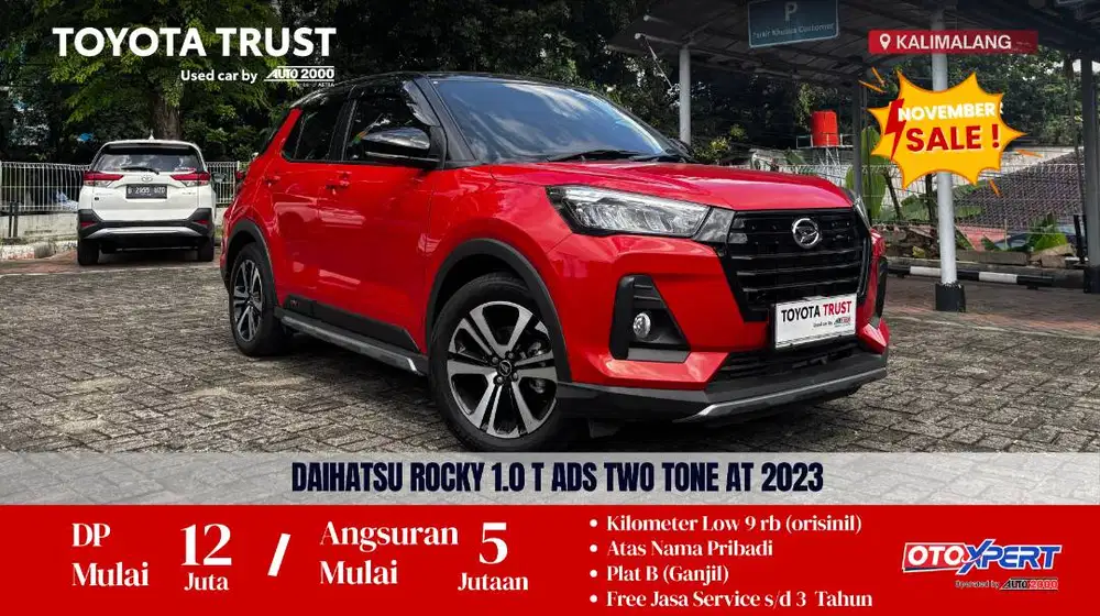 DAIHATSU ROCKY 1.0 R ADS TWO TONE MATIC 2023 (DP MINIM)