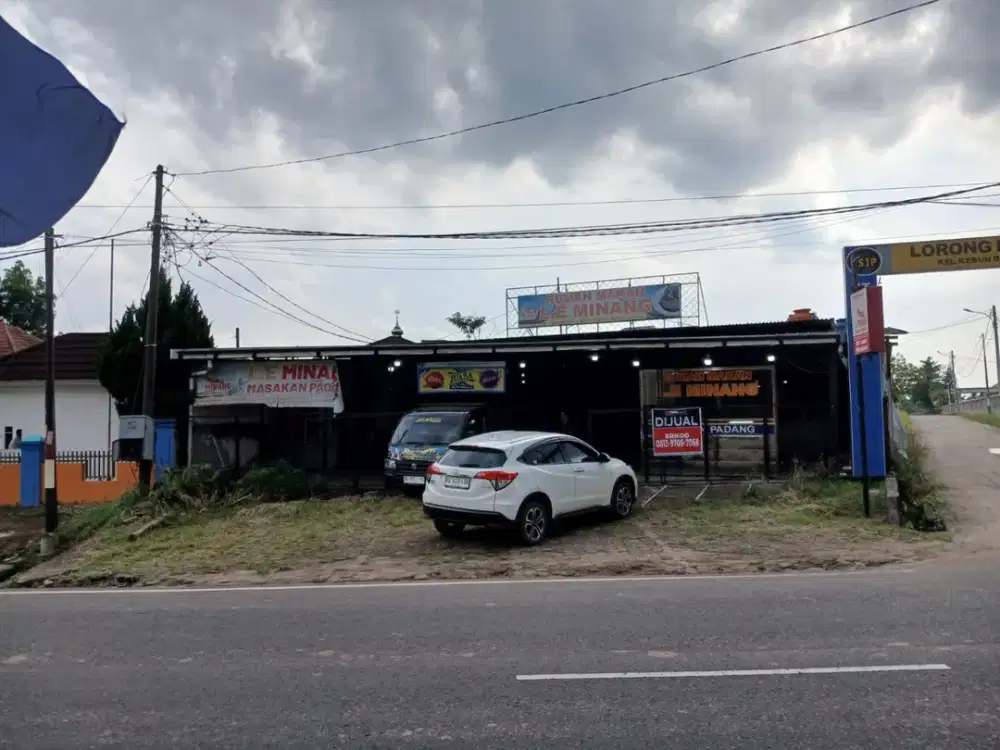 DIJUAL RUKO EKS RESTO SEBERANG HOTEL SANTIKA BANDARA SMB II PALEMBANG