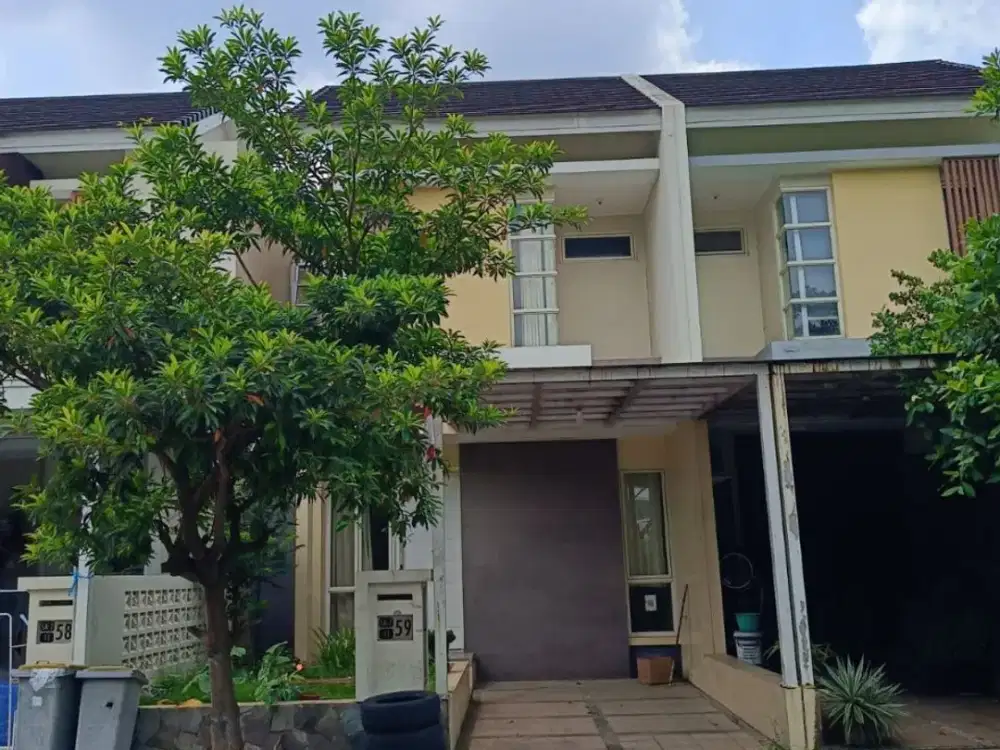 Disewakan Cepat Rumah 2 Lt di Cluster Samata Kota Harapan Indah, Bekasi