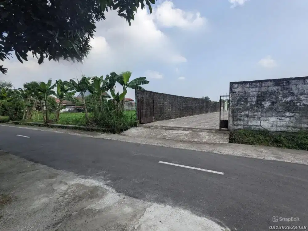 10 Menit Kampus UGM Tanah Dijual Premium Area Jl. Kaliurang Utara Jl. Damai ~