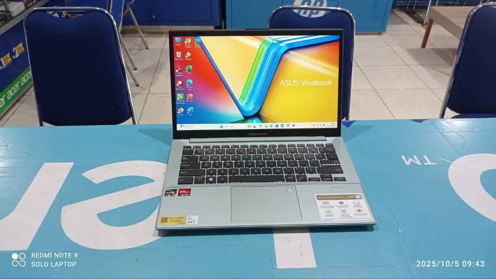 ASUS E1404FA RYZEN 3 RAM 8GB SSD 512GB KULIAH,DESAIN OK