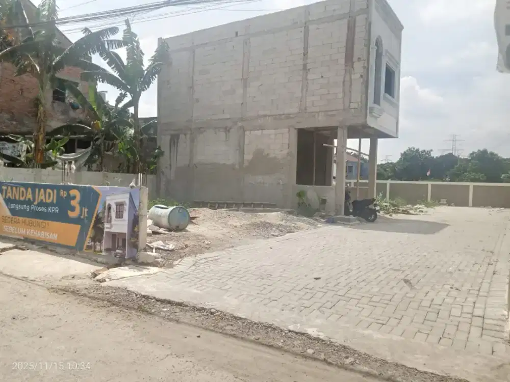 Dijual Tanah kavling siap bangun di dalam cluster Fortune park depok