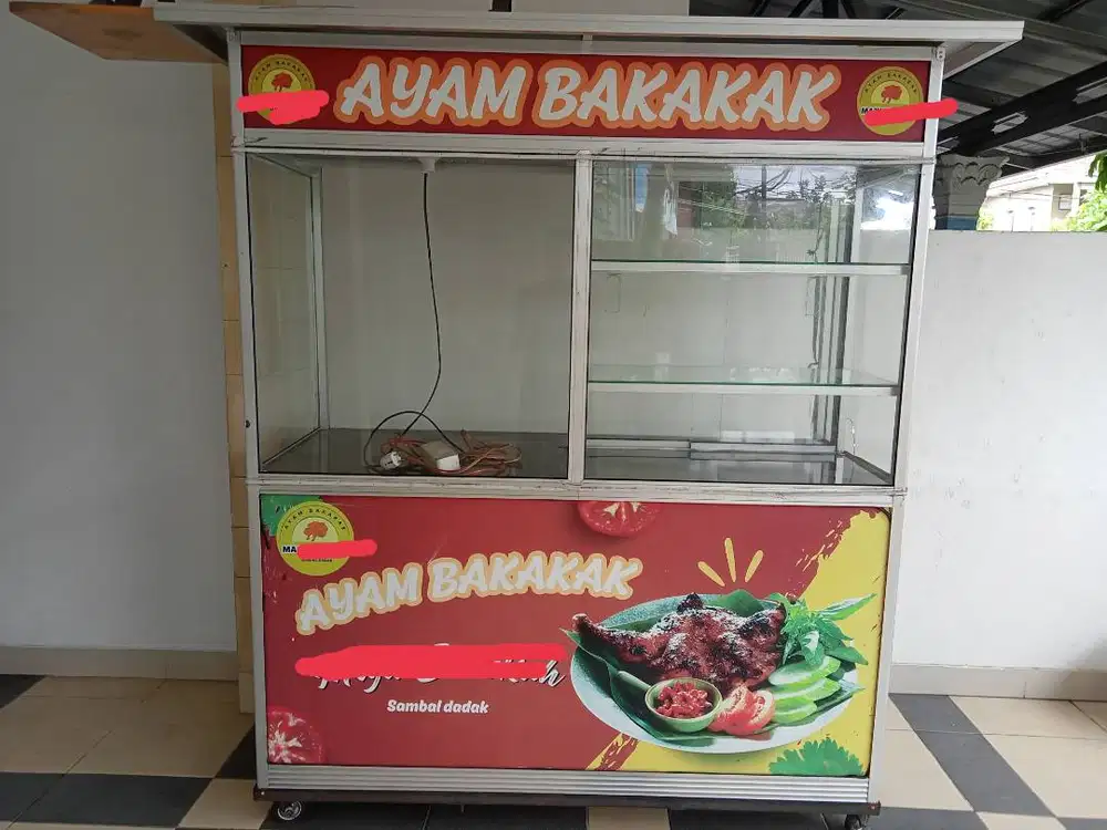 Dijual gerobak dengan roda