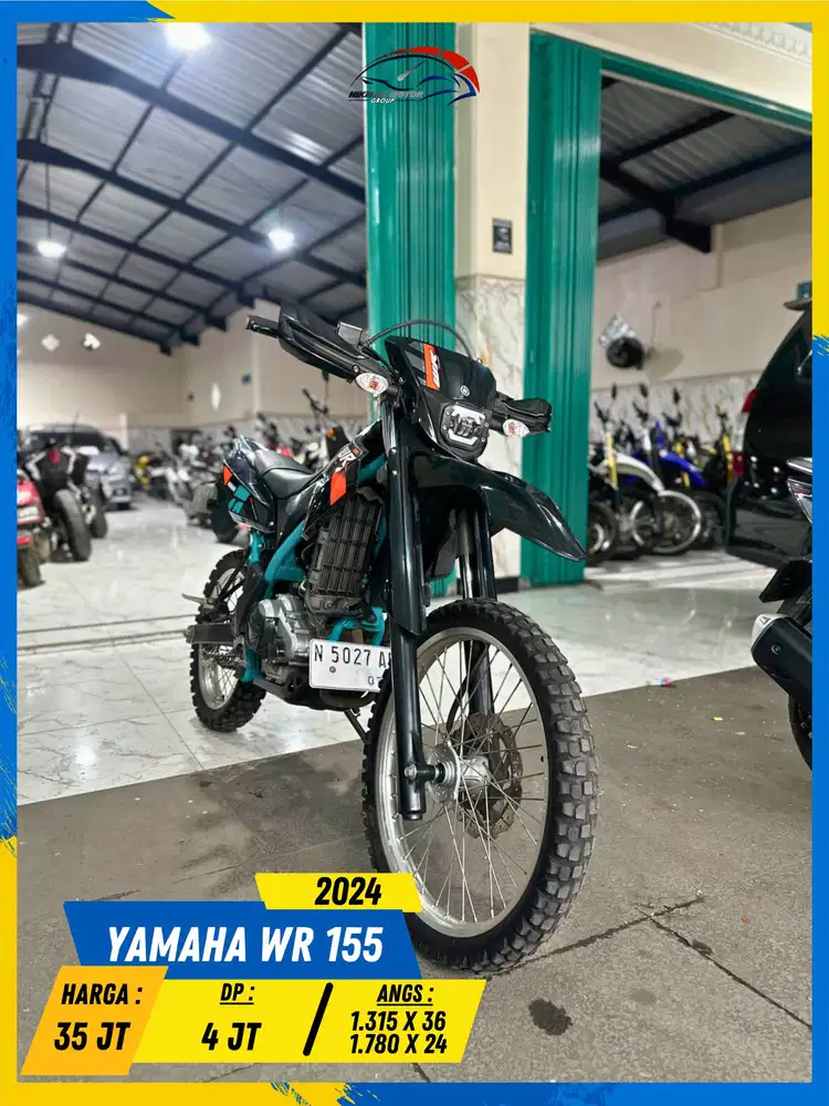YAMAHA WR 155 2024 MULUSS POLL MASZEHH HIKMAH MOTOR KEPUH