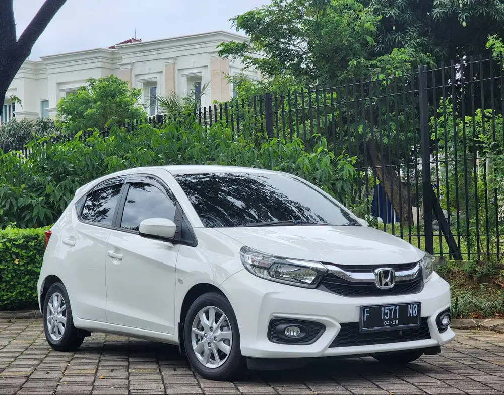 TDP 10.JT|KM.34.RB| BRIO E CVT 1.2 AT 2021 PUTIH SUPER SEGER !!