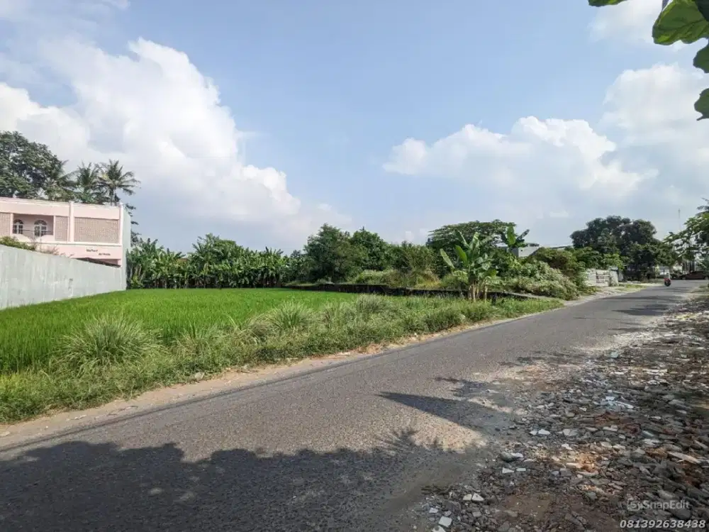 Tanah Maguwoharjo Sleman Dekat Bandara Adisucipto Jogja Cocok Usaha & Ruko SHM