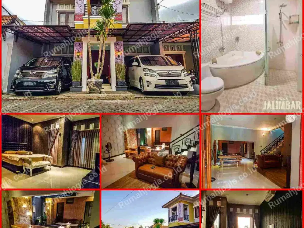rumah 2 lantai dalam perumahan jln Imogiri barat