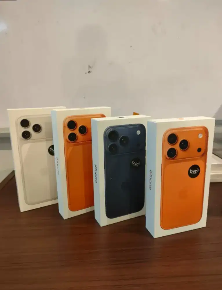 Ready new iphone 17 pro max 256gb resmi ibox,stock terbatas