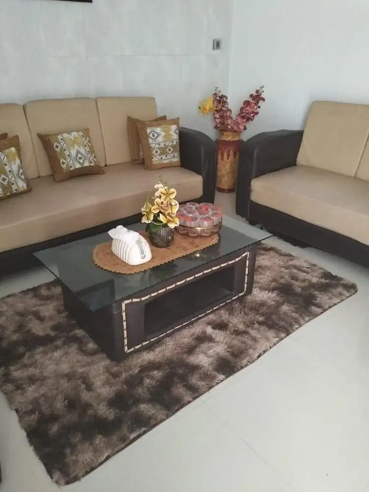 SOFA TAMU SET BEKAS