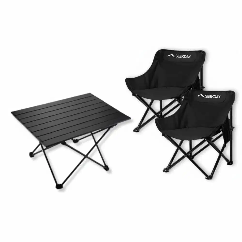 Kursi Dan Meja Lipat Outdoor ( 2 kursi 1 meja )