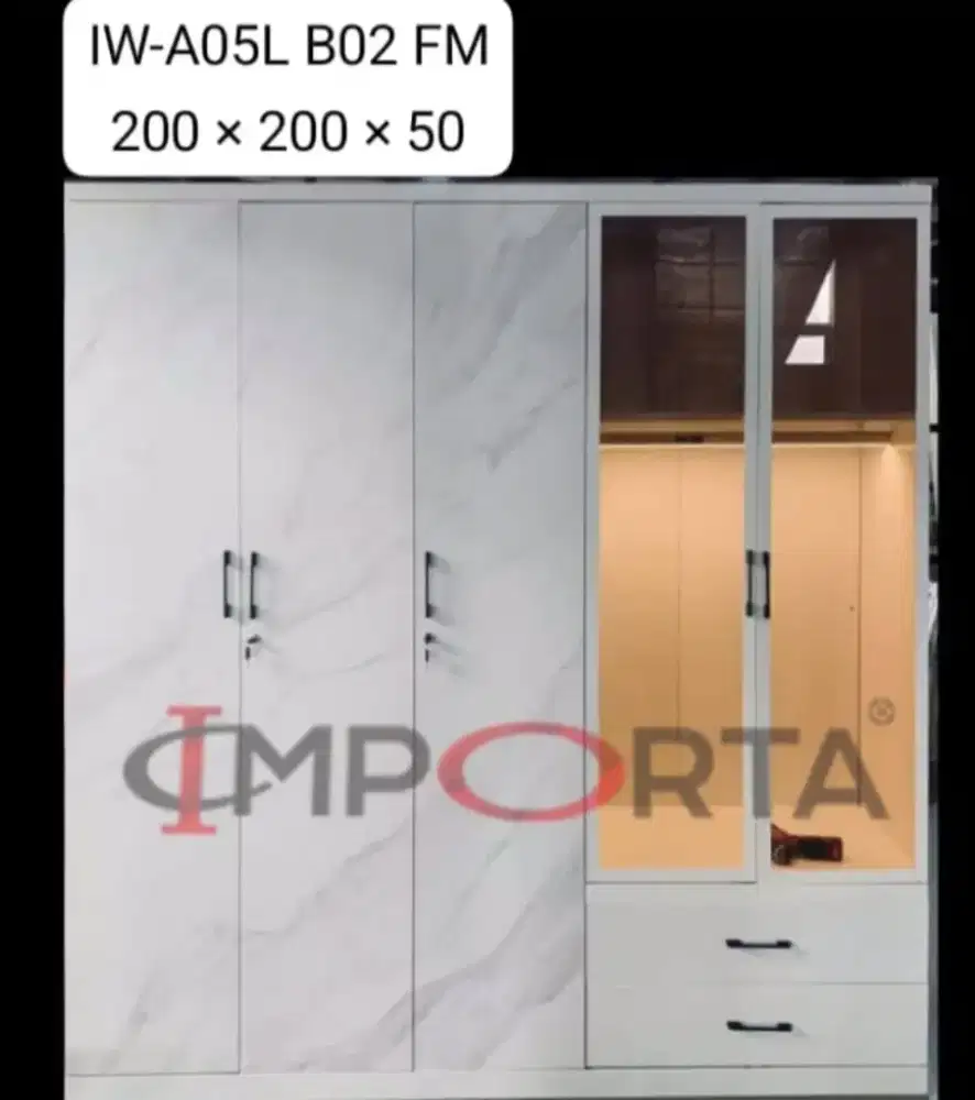 LEMARI PAKAIAN LW-A05L BO FM