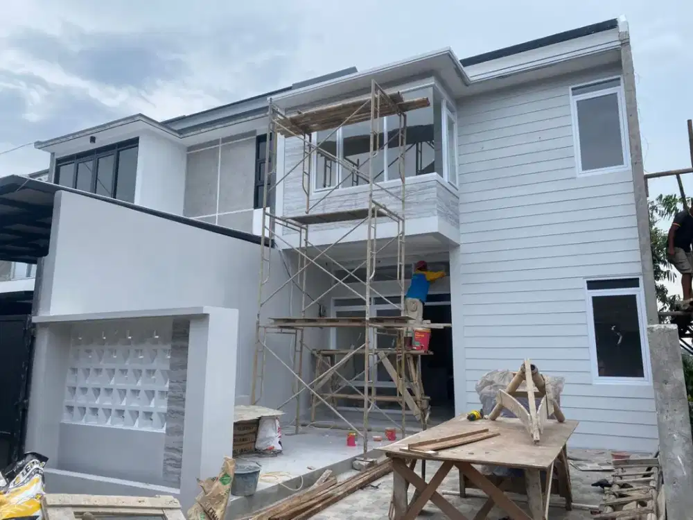 Rumah 2 lantai di cileunyi bandung sisa 1 unit bonus kitchen set