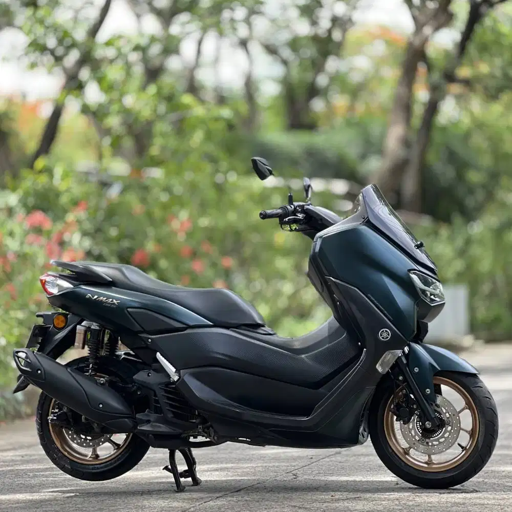 YAMAHA NMAX 155 NON ABS KEYLESS 2023 HIJAU KM LOW PAJAK PANJANG MULUS