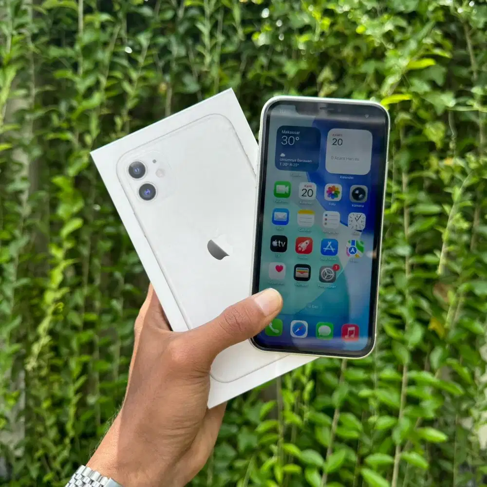 iPhone 11 128Gb iBox Lengkap Mulus