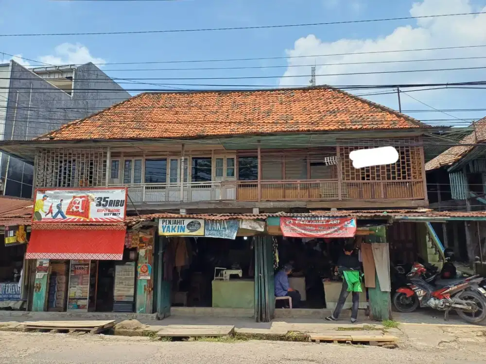 DIJUAL RUMAH PANGGUNG BONUS TANAH JALAN SOSIAL PALEMBANG