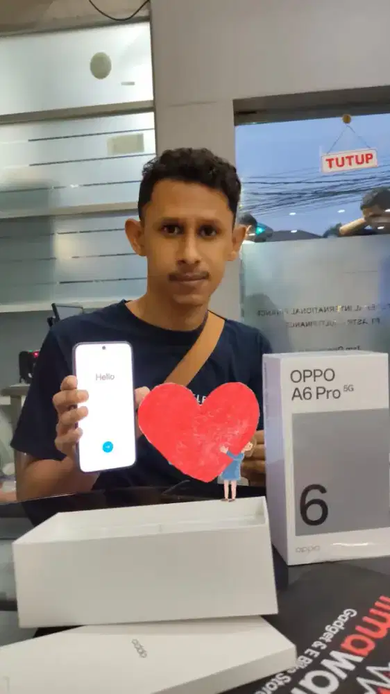 OPPO A6 PRO MEMBER FIF TANPA SURVEY TANPA UANG MUKA COD FREE ONGKIR