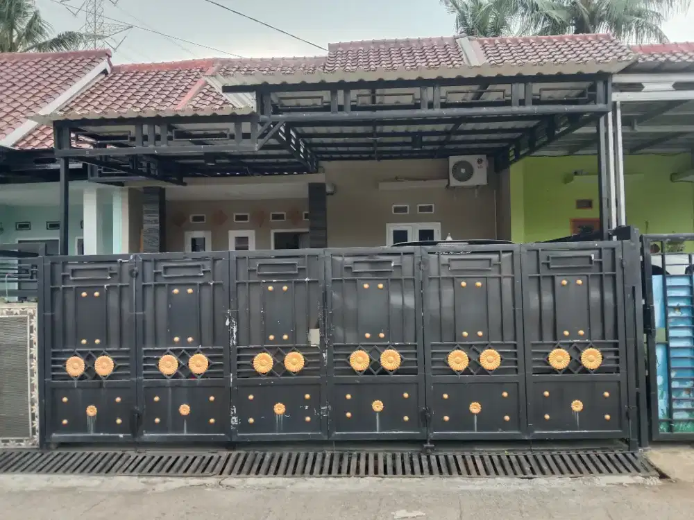 Hunian cluster, security 24jam, one gate