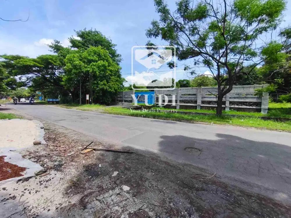 Tanah full tembok keliling akses container dekat pintu toll