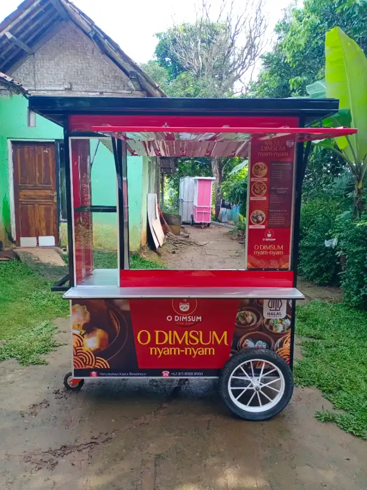 Gerobak jualan kekinian