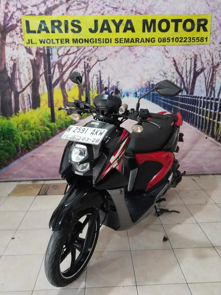 New x-raide tangan pertama