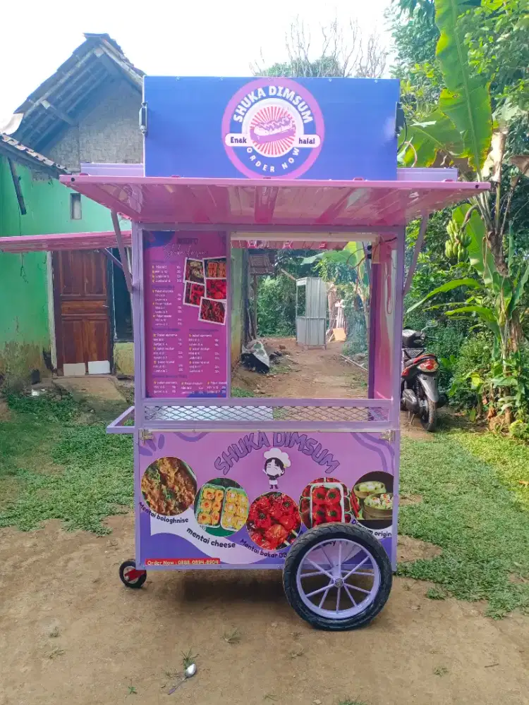 Gerobak container dimsum