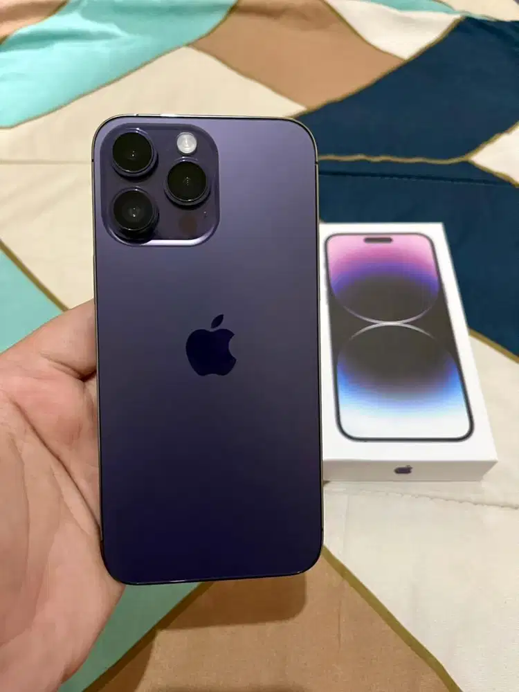 IPHONE 14 PRO MAX 128GB FULLSET MULUS