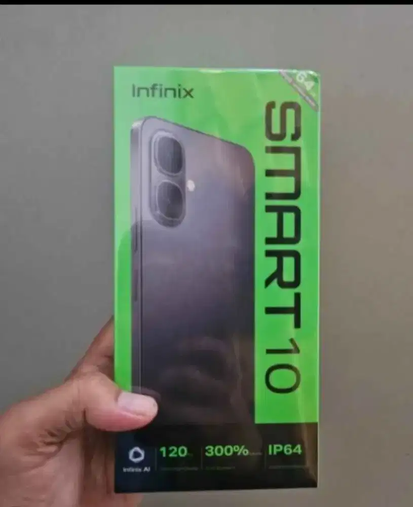 INFINIX SMART 10+ 8/128GB + FREE ADAPTOR+ GARANSI 1 TAHUN