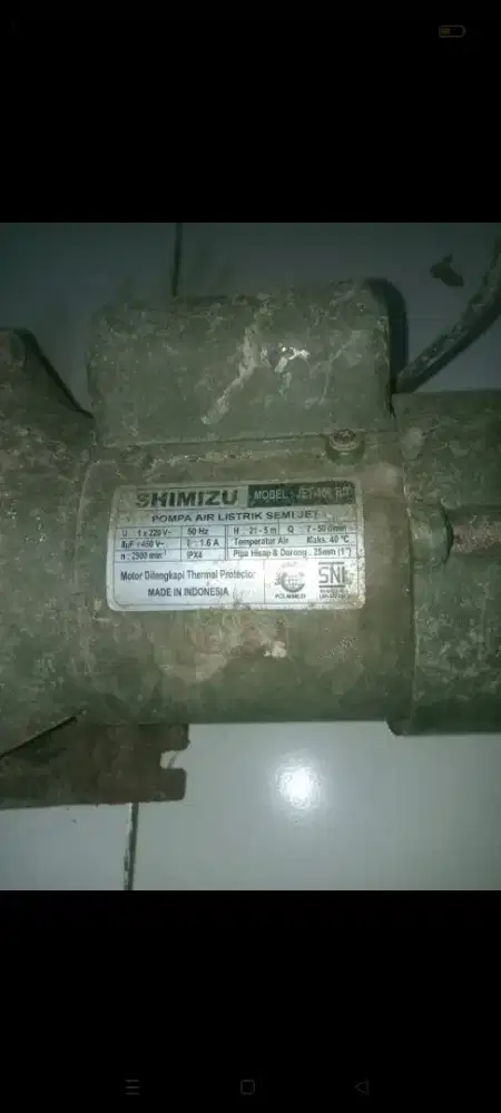 jual pompa semi jet shimizu