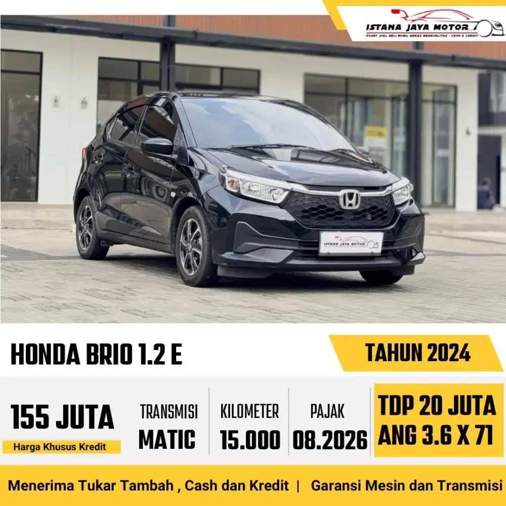 HONDA BRIO 1.2 E CVT 2024