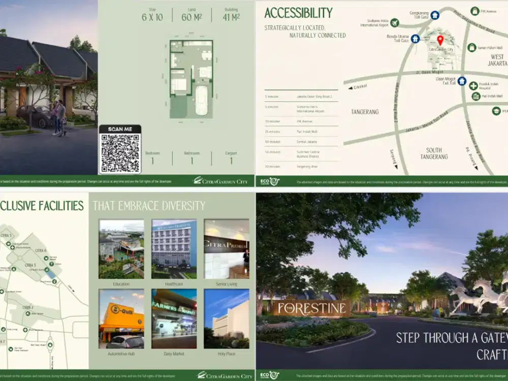 Forestine CitraGarden City Jakarta Barat (Where Living Feels Natural Again) - UTJ 10 Jt