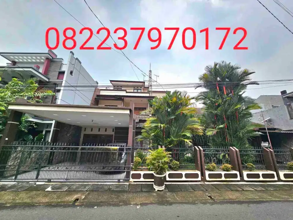 Dijual Rumah Luas Cantik di Kav Dki Pondok Kelapa  Duren Sawit Jakarta Timur