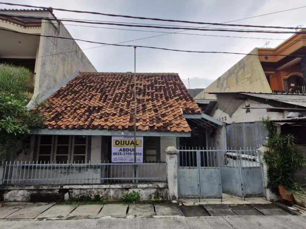 Turun Harga di Bawah NJOP! Dijual Rumah Luas di Kemayoran Bungur Senen