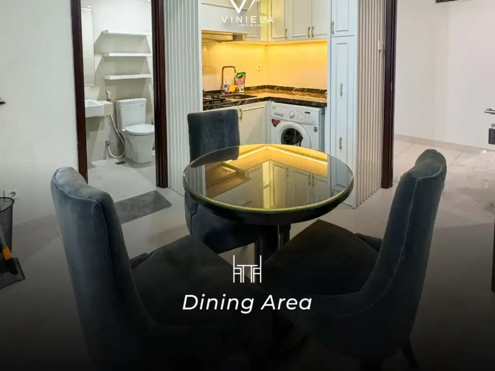 Vky - Disewa Apartemen Puri Mansion Tower Beryl 2+1BR Furnisih