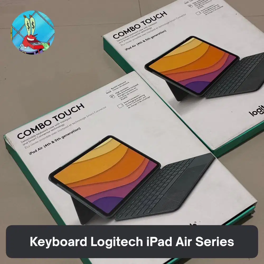 Logitech Touch Combo For iPad Air series new
