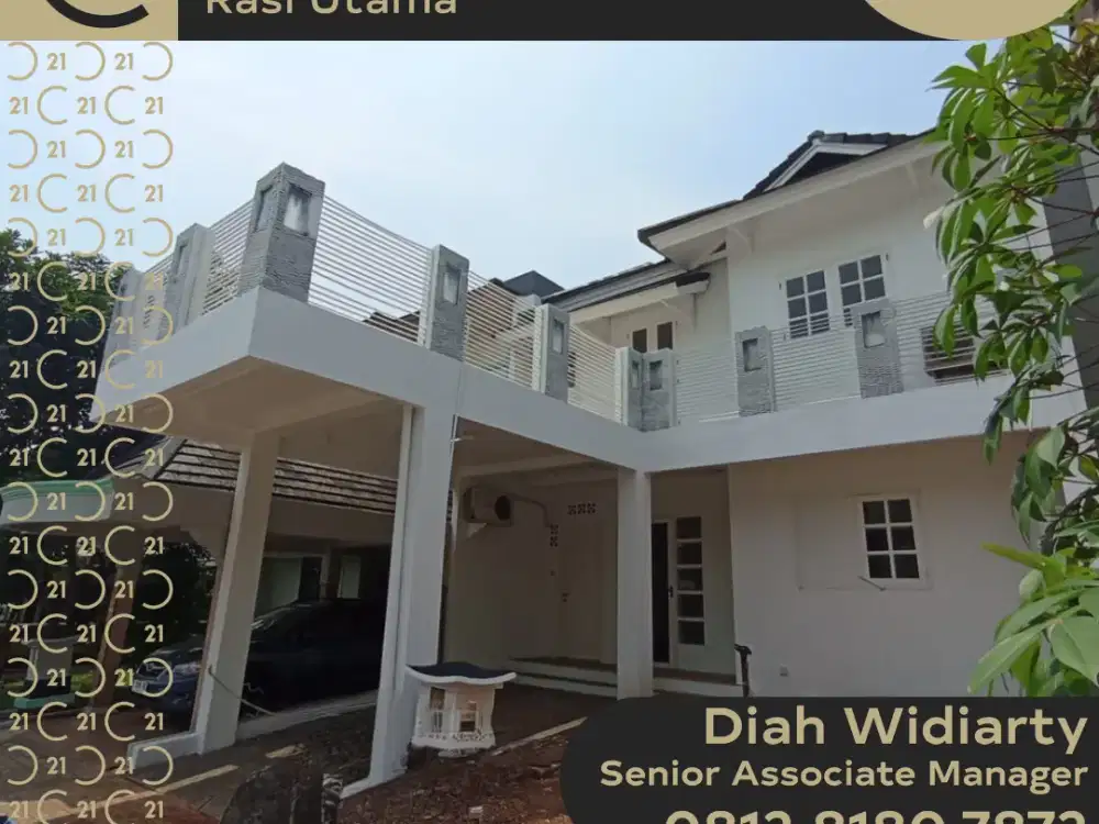 DIJUAL RUMAH DIDALAM CLUSTER KOTA WISATA CIBUBUR
