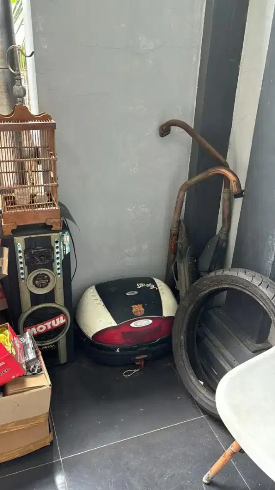 Box motor giv + braket + knalpot vixion new + ban R 18