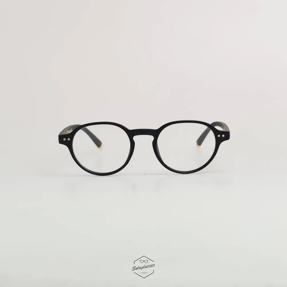 KACAMATA BULAT PLASTIK COCOK MUKA KECIL - BATUR 04