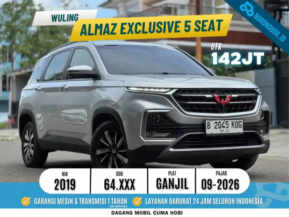 Wuling Almaz Exlusive 5 Seater At 2019