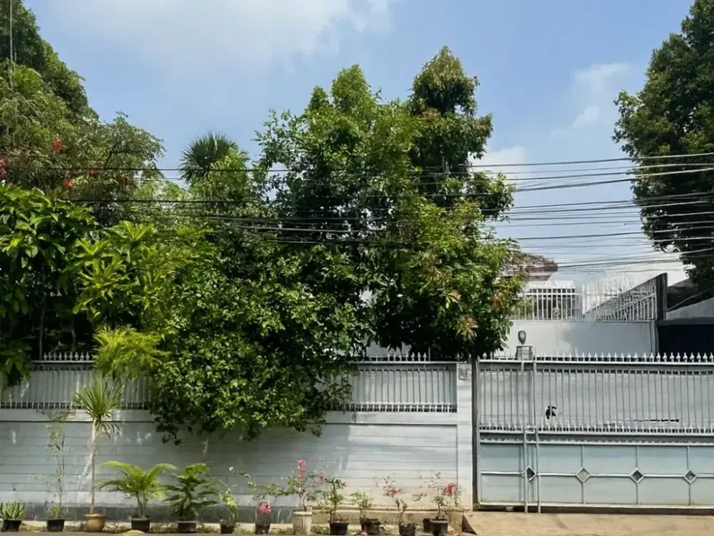 TERMURAHHH! DIJUAL RUMAH TUA HITUNG TANAH  DI KOMPLEK TERUSAN JALAN LEBAR ASRI DI HANG LEKIR KEBAYORAN BARU JAKARTA SELATAN