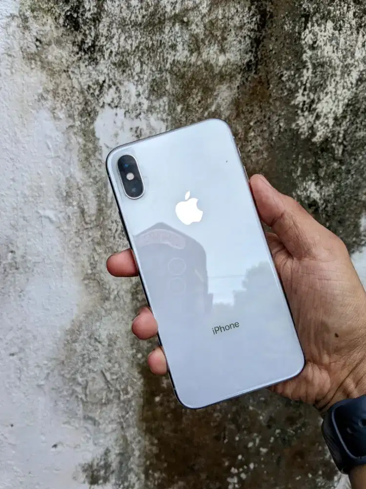 Iphone X 64GB inter semua kartu bisa lengkap normal mulus