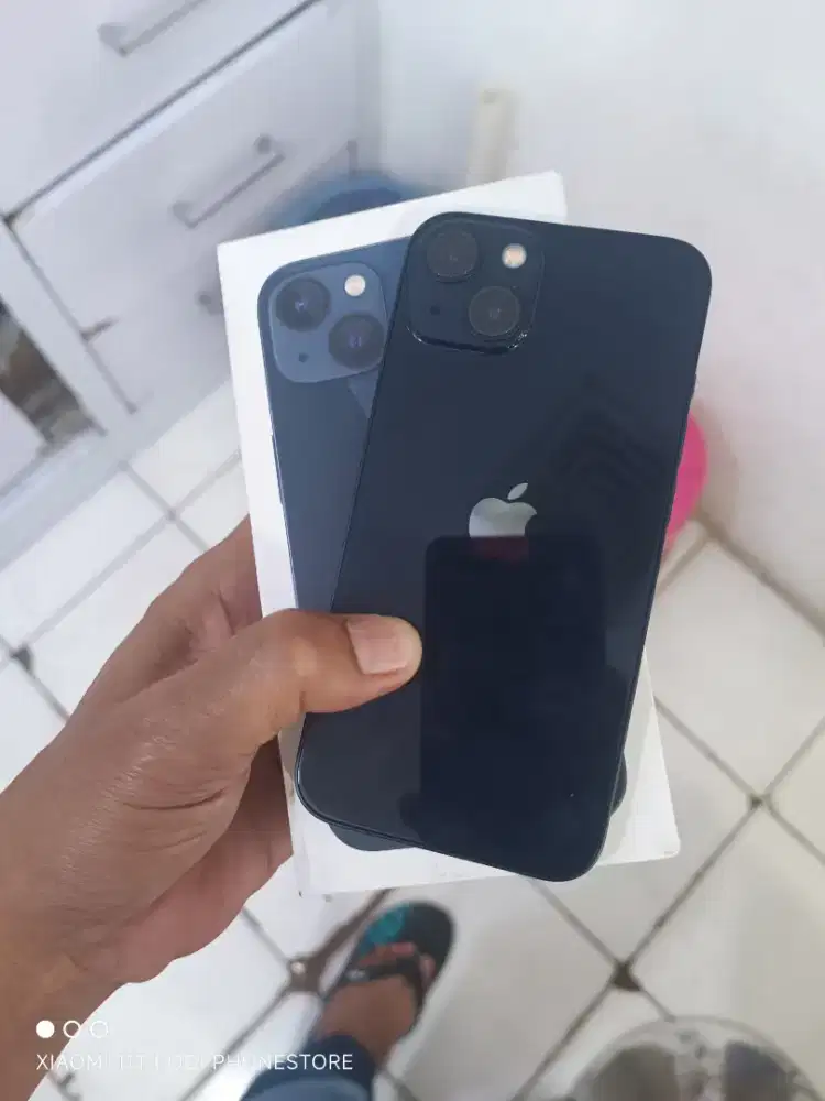 iPhone 13 128 ex ibox bh 95 mulus seperti baru dan lengkap