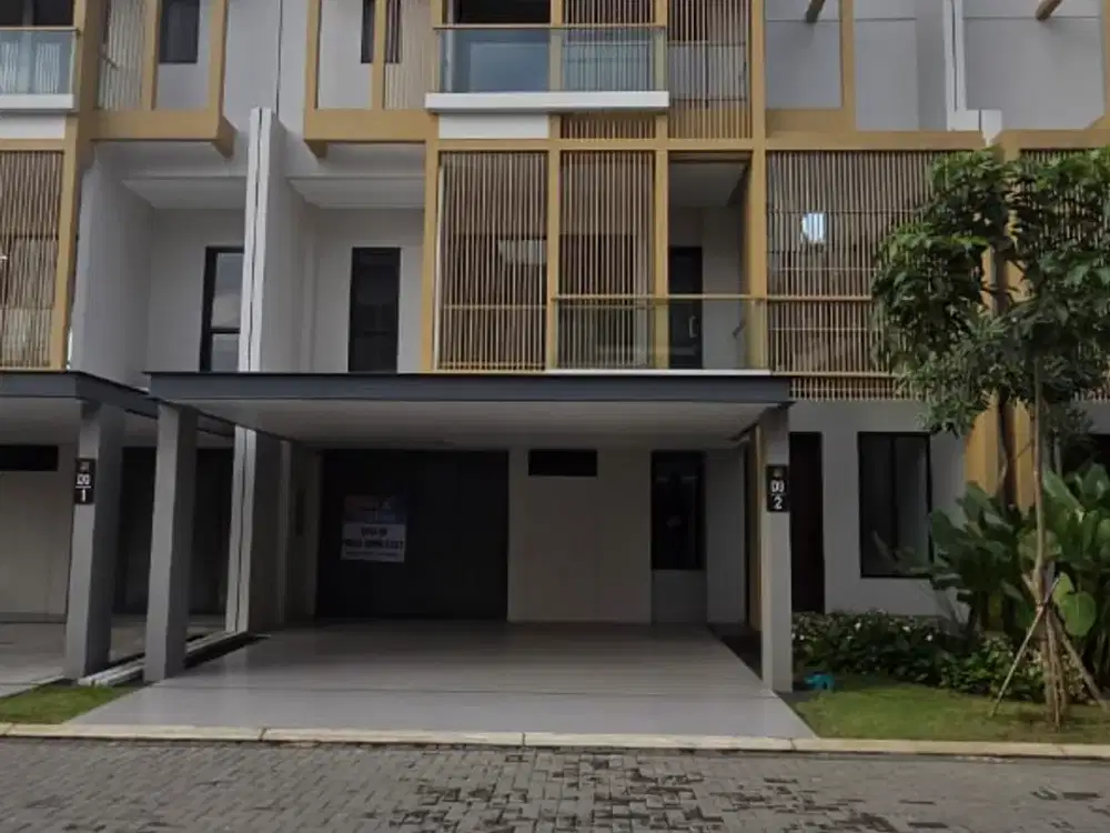Disewakan Rumah 10 x 18 Belum Pernah Huni Kosongan Cluster Aerra Eonna Bsd City Tangerang