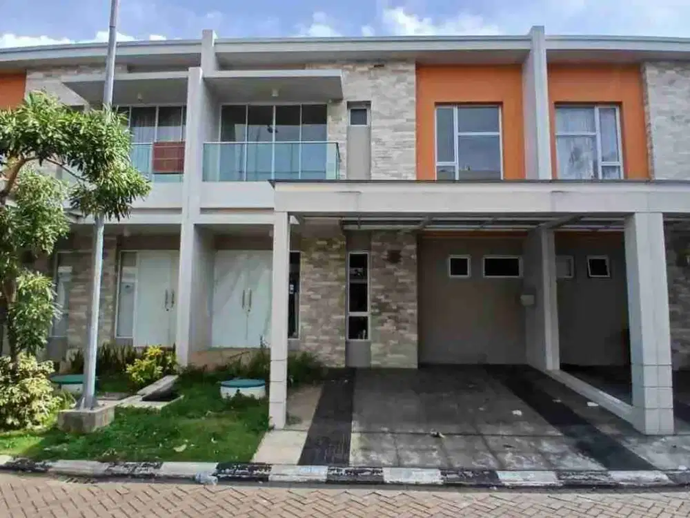 Disewakan Rumah Unit Baru Kosongan 
2 Lantai Cluster Eropa Sedayu City