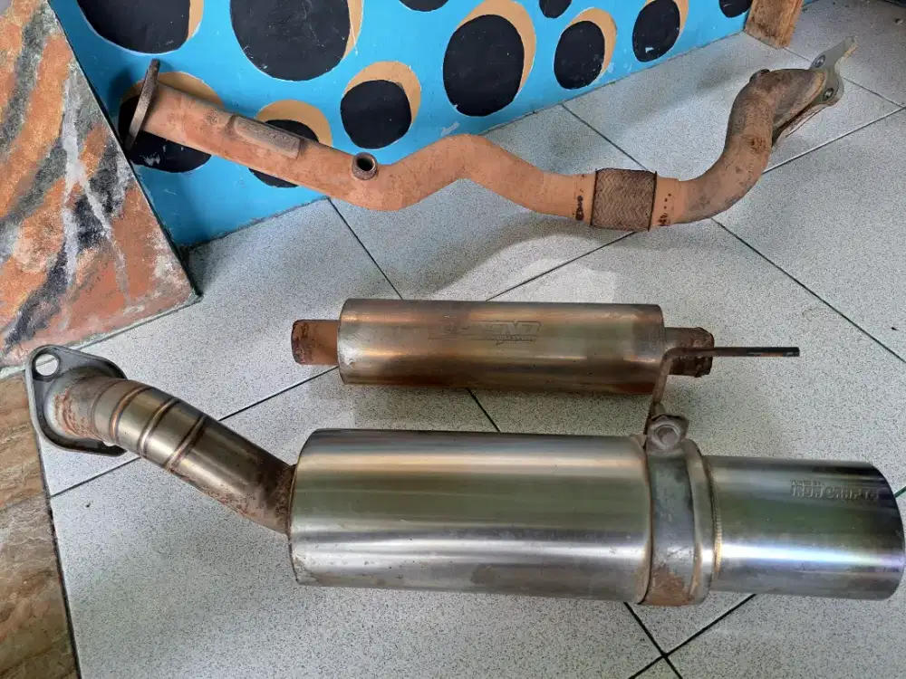 Knalpot full system ironcrafts